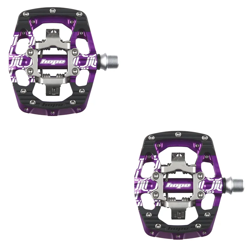 Hope Union Gravity MTB Clipless Pedals - Pair - Purple