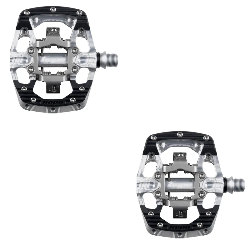 Hope Union Gravity MTB Clipless Pedals - Pair - Silver