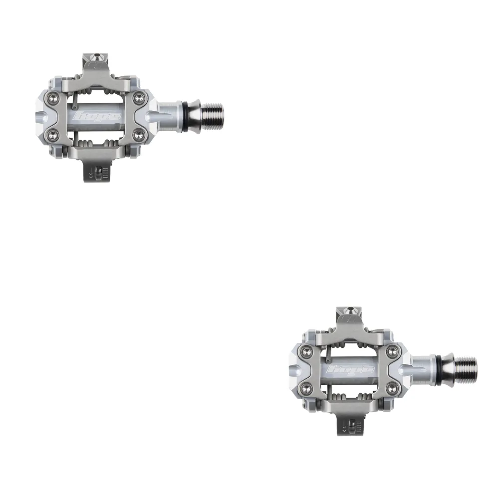 uPRISE Bikes Hope Union RC MTB Clipless Pedals - Pair - Silver | Price match, 365 day return s, 18-Month Warranty, Finance Available & Free UK Delivery