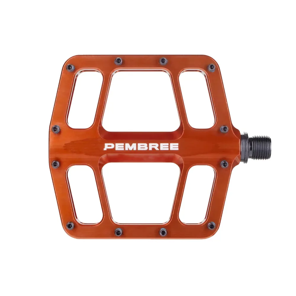 uPRISE Bikes Pembree D3A Flat MTB Pedal - Small - Bronze | Price match, 365 day returns, 18-Month Warranty, Finance Available & Free UK Delivery