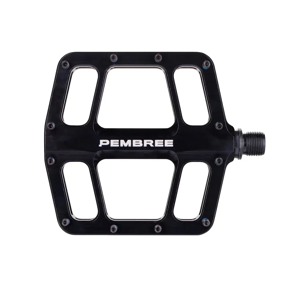 uPRISE Bikes Pembree D3A Flat MTB Pedal - Large - Black | Price match, 365 day returns, 18-Month Warranty, Finance Available & Free UK Delivery