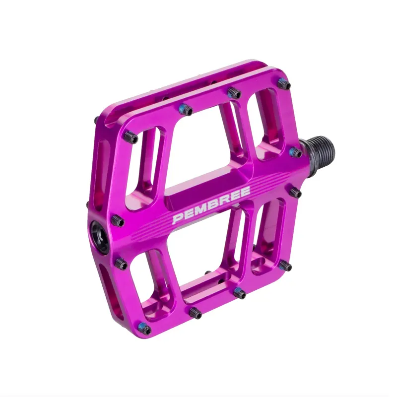 Pembree D3A Flat MTB Pedal - Large - Purple-1