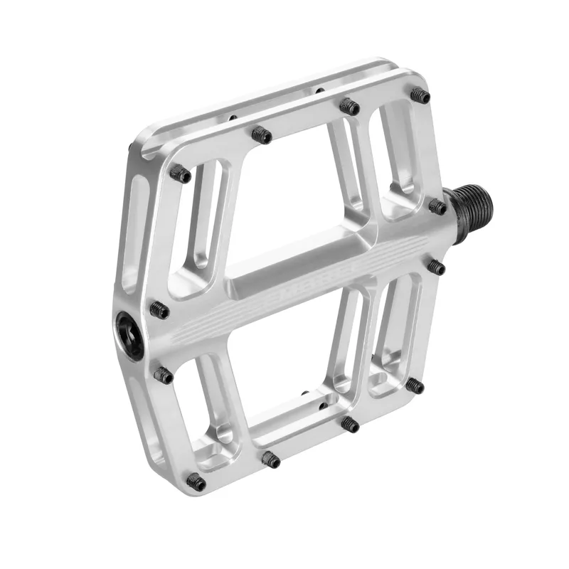 Pembree D3A Flat MTB Pedal - Large - Silver-1