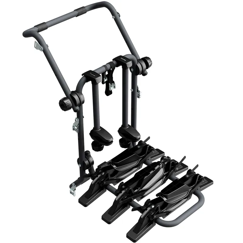 Peruzzo Pure Instinct 3 Bike Rear Carrier Car Rack - Black-1