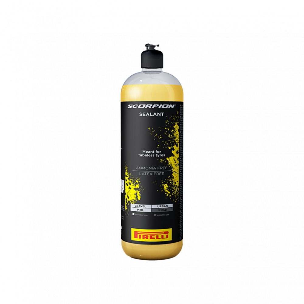 uPRISE Bikes Pirelli Scorpion Tubeless Sealant - Yellow - 1 litre | Price match, 365 day returns, 18-Month Warranty, Finance Available & Free UK Delivery