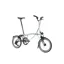 Brompton M12L P line 2025 12 Speed Folding Bike - Lunar Ice