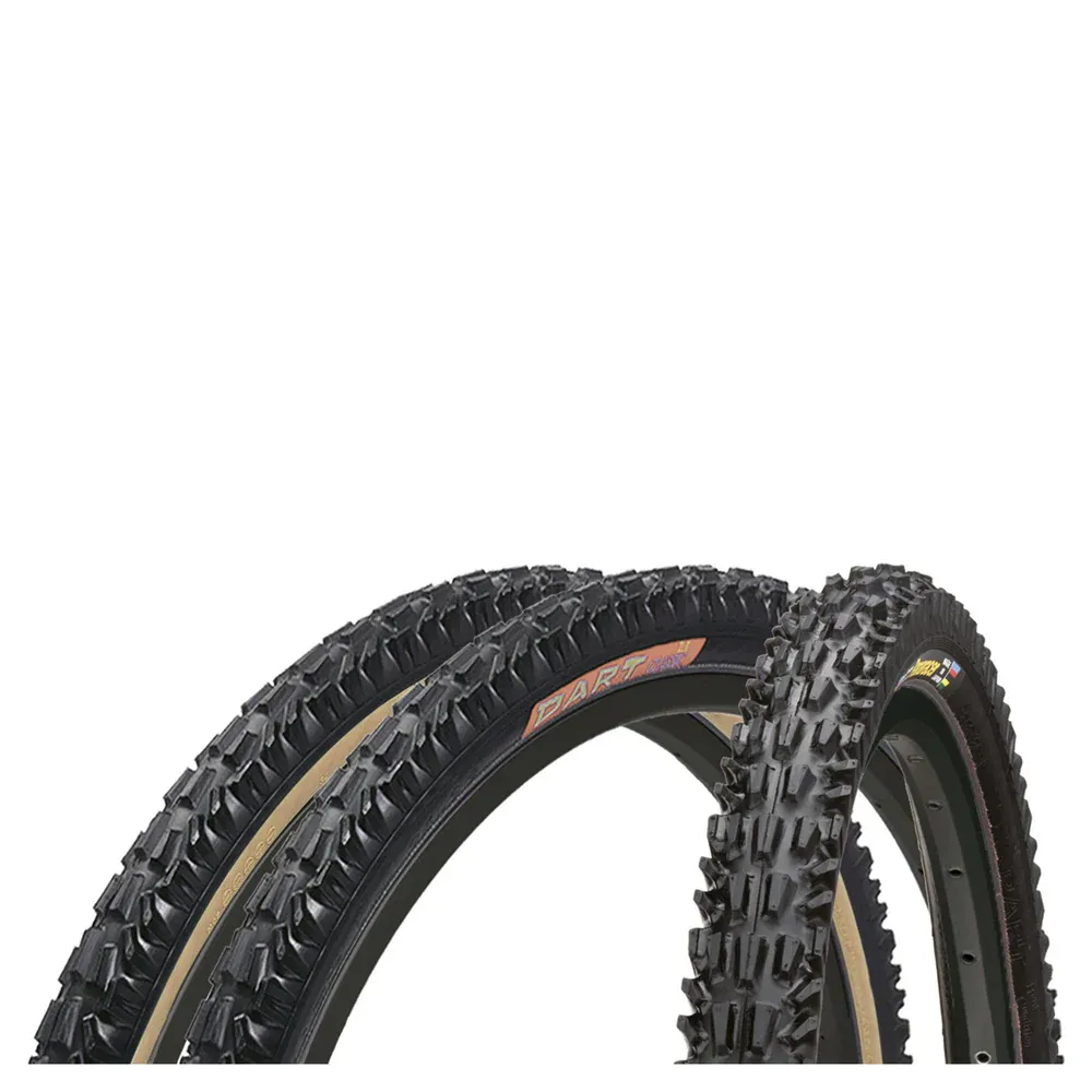 uPRISE Bikes Panaracer Dart Classic Folding MTB Tyre - 26x2.10 inch - Black/Black | Price match, 365 day returns, 18-Month Warranty, Finance Available & Free UK Delivery