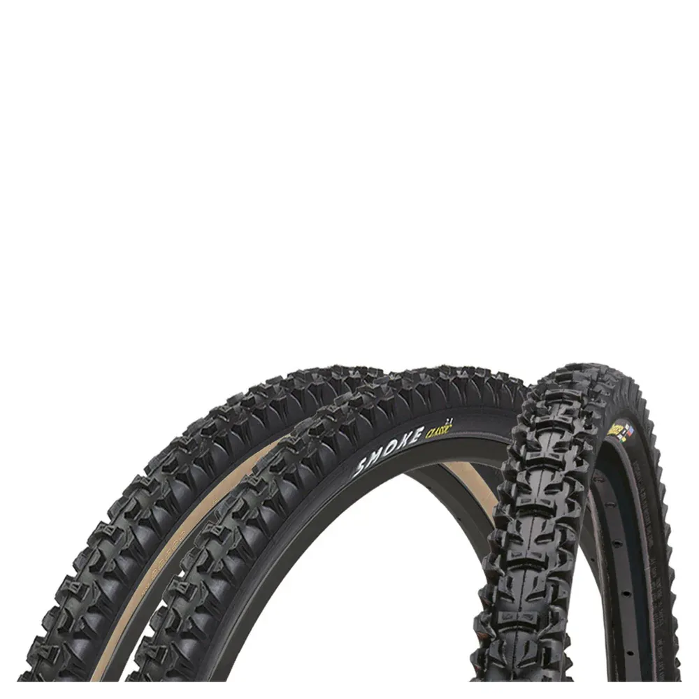 uPRISE Bikes Panaracer Smoke Classic Folding MTB Tyre - 26x2.10 inch - Black/Amber | Price match, 365 day returns, 18-Month Warranty, Finance Available & Free UK Delivery