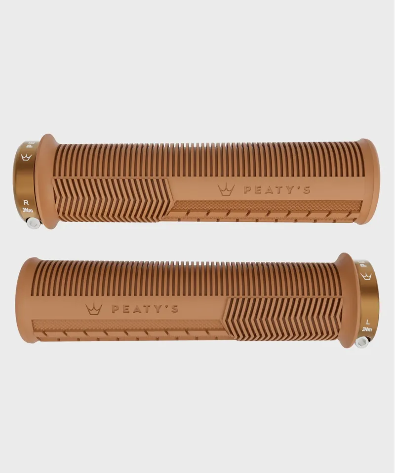 Peaty's Monarch Mushroom Grip MTB Grips - Thick - Gum
