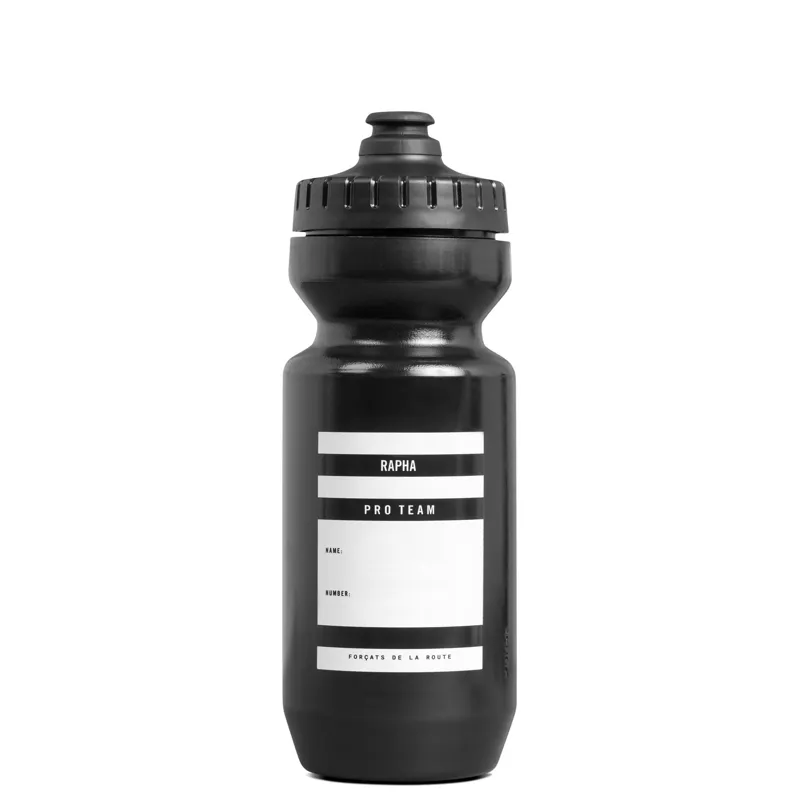 Rapha Pro Team Bidon 625ml Water Bottle - Black-1