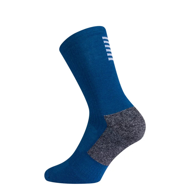 Rapha Pro Team Winter Socks - Jewelled Blue/White-1