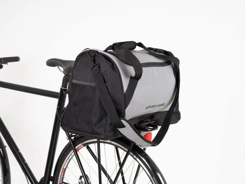 Atranvelo AVS Pulse Duffle/Rack Bag - 36 Litres - Black/Reflective-4
