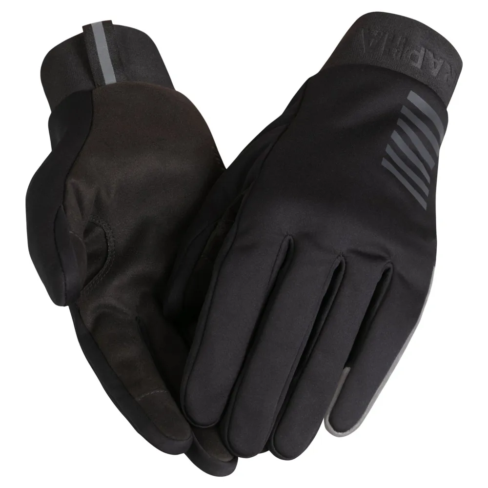 uPRISE Bikes Rapha Pro Team Winter Long Finger Gloves - Black | Price match, 365 day return s, 18-Month Warranty, Finance Available & Free UK Delivery