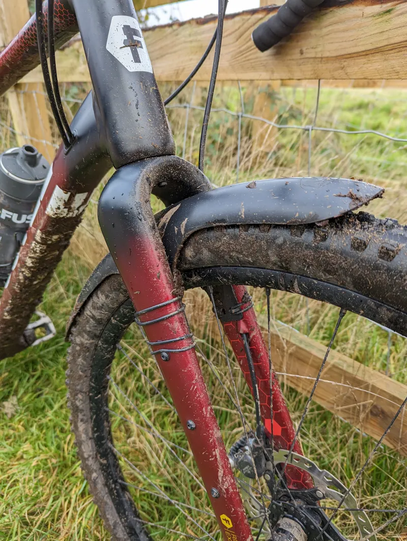 Mudhugger GravelHugger Front Mudguard - Black-4