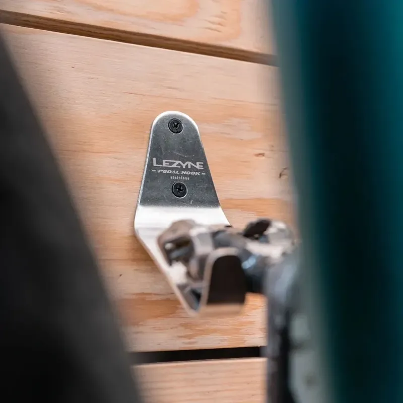 Lezyne Stainless Pedal Hook - Silver-3