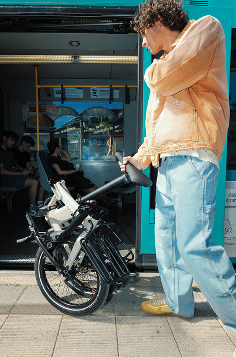 UTO Afternoon Pro 20 2026 Electric Folding Bike - Smoked Green-5