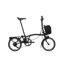 Brompton C Line 4-speed SuperRoll+ Mid Bar 2027 Electric Folding Bike - Plum Red