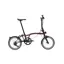Brompton P Line 4-speed Mid Bar 2027 Folding Bike - Plum Red