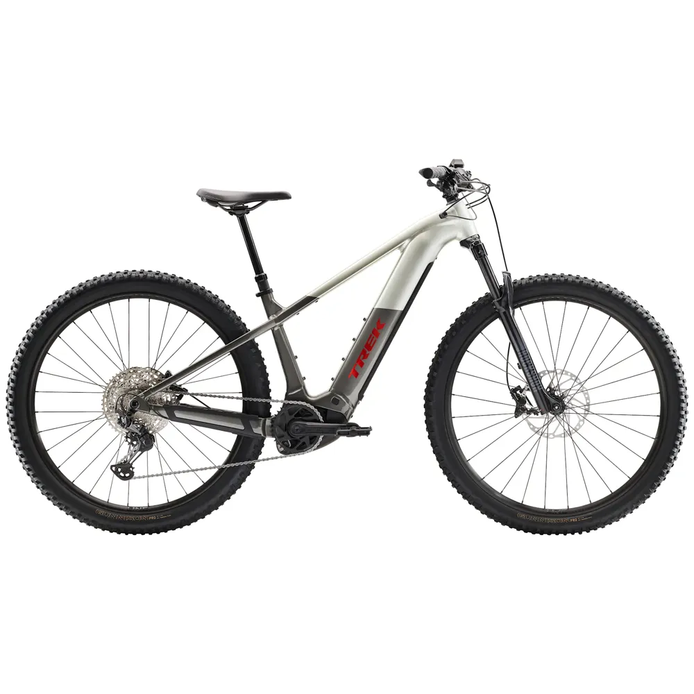 uPRISE Bikes Trek Powerfly+ 6 Gen 5 2026 Electric Mountain Bike - Lunar Silver | Price match, 365 day return s, 18-Month Warranty, Finance Available & Free UK Delivery