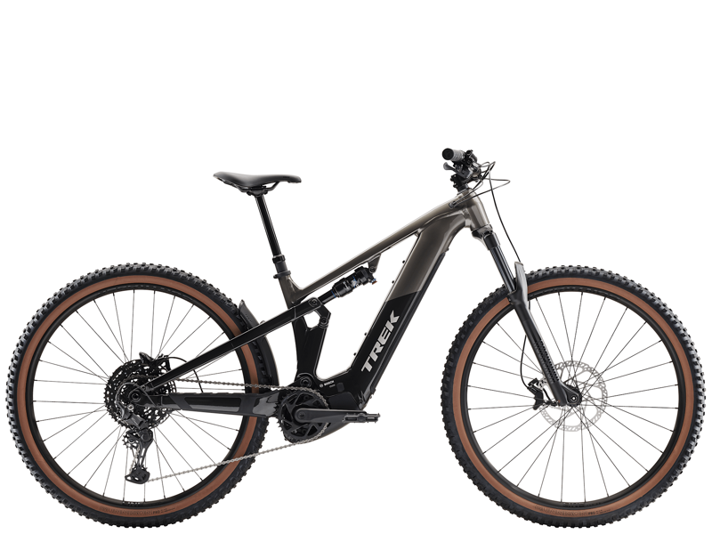 Trek Powerfly FS+ 4 800Wh Gen 4 Electric Mountain Bike - Mercury