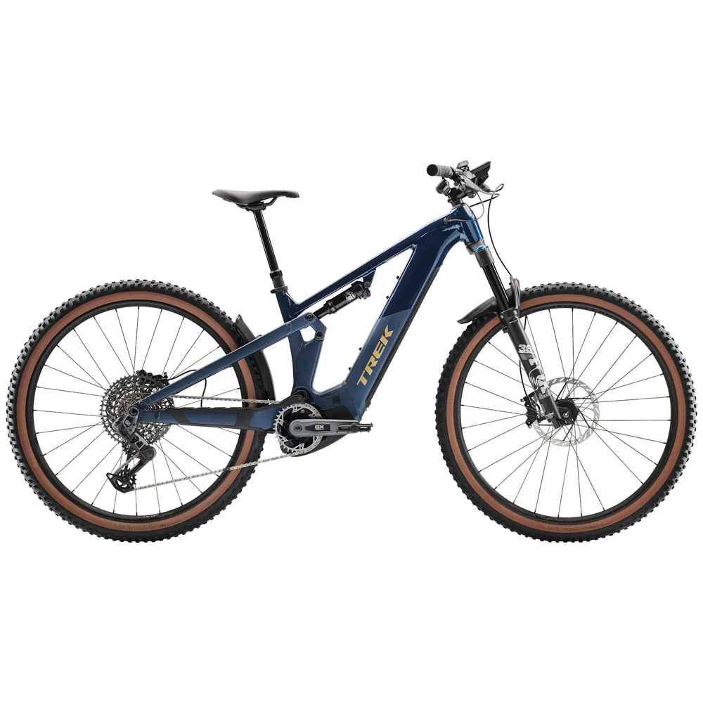 uPRISE Bikes Trek Powerfly FS+ 8 Gen 4 29er/27.5 2026 Electric MTB - Mulsanne Blue | Price match, 365 day return s, 18-Month Warranty, Finance Available & Free UK Delivery