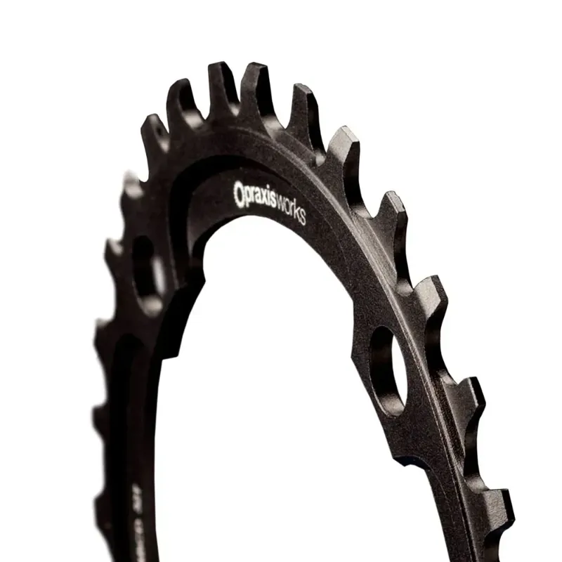 Praxis 1X 104BCD Wave Tech MTB Chainring - Black-1