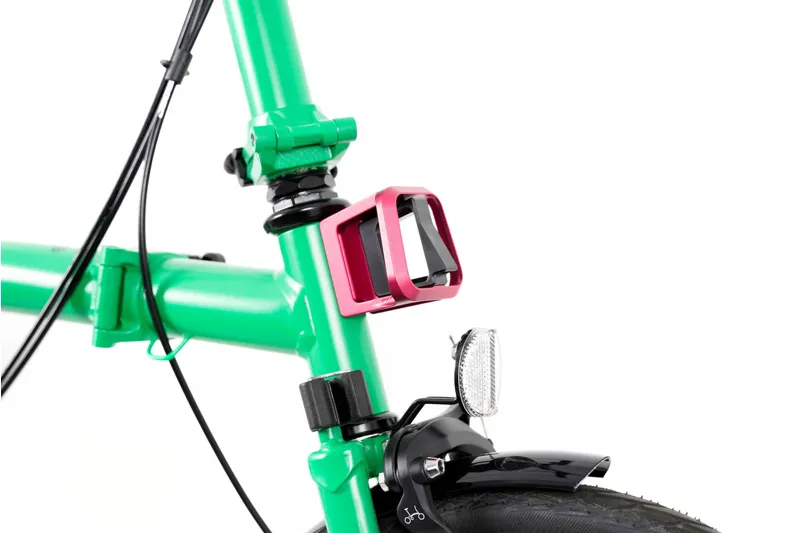 Brompton ColourLab Forged Front Carrier - Red-9
