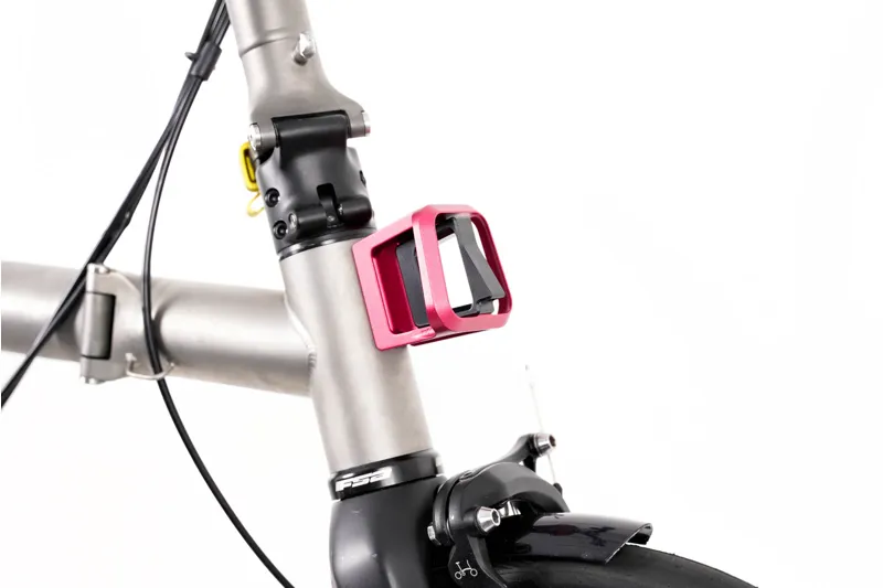 Brompton ColourLab Forged Front Carrier - Red-10