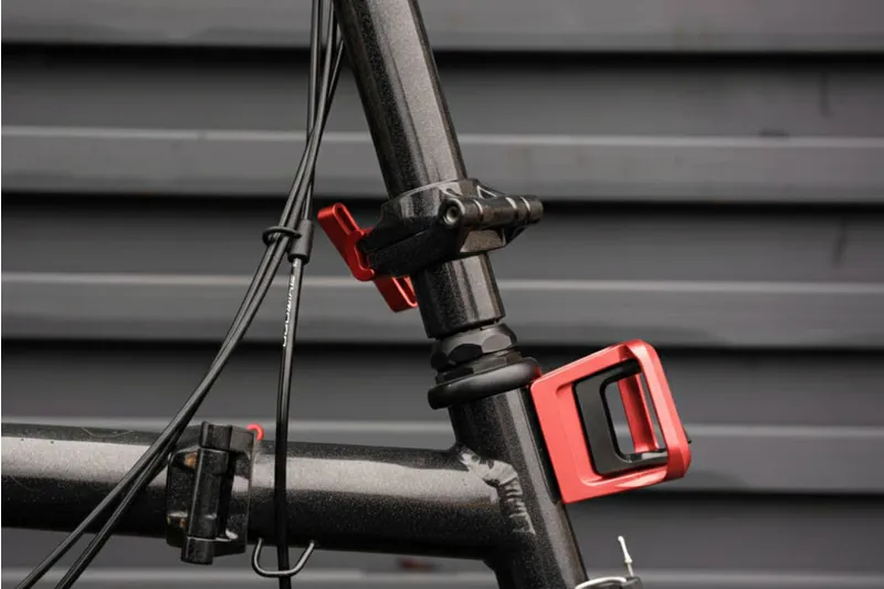 Brompton ColourLab Forged Front Carrier - Red-12
