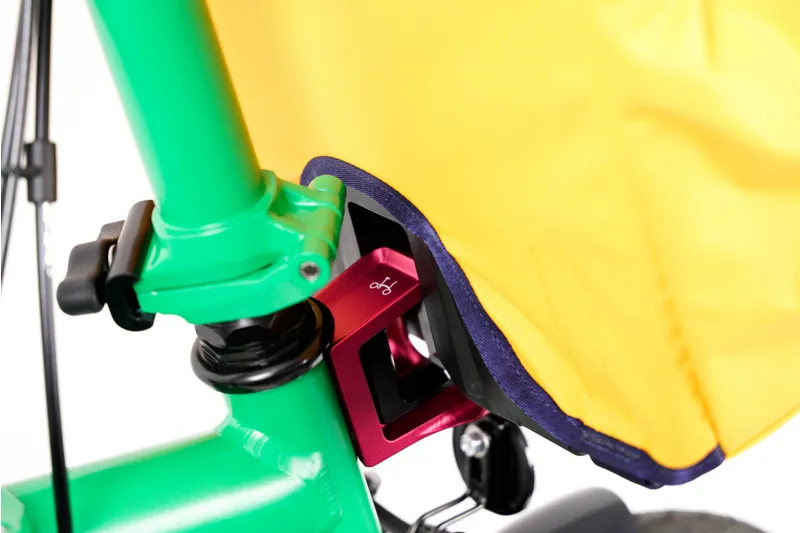 Brompton ColourLab Forged Front Carrier - Red-5