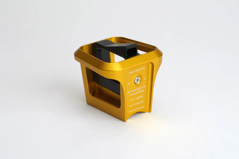 Brompton ColourLab Forged Front Carrier - Gold-1