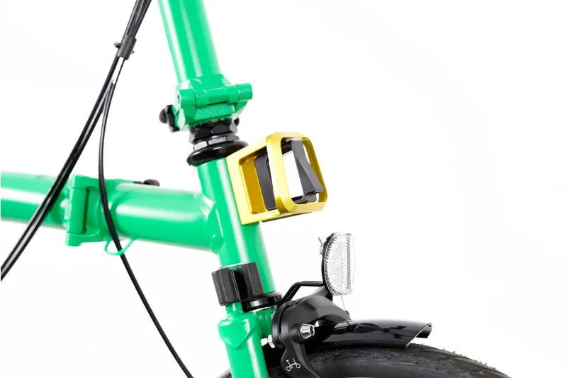 Brompton ColourLab Forged Front Carrier - Gold-5