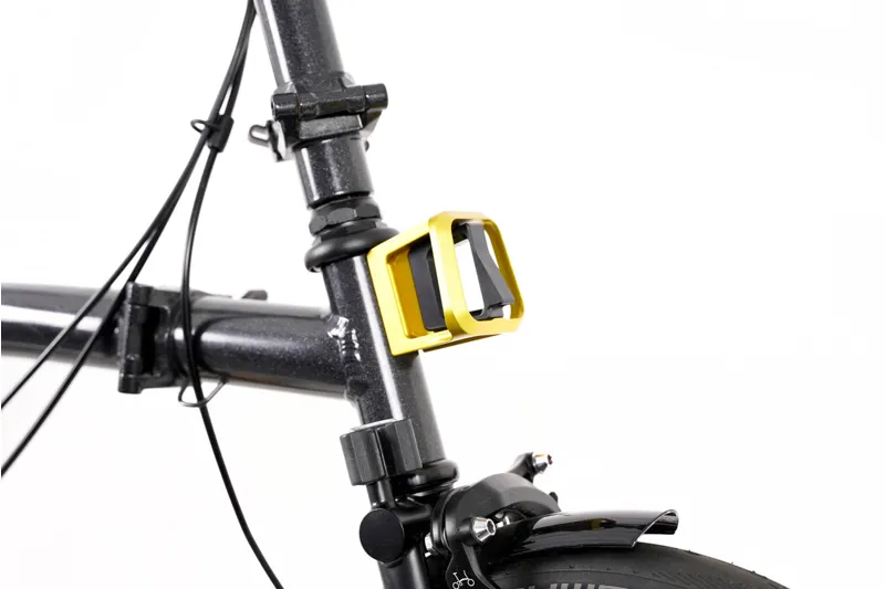 Brompton ColourLab Forged Front Carrier - Gold-6