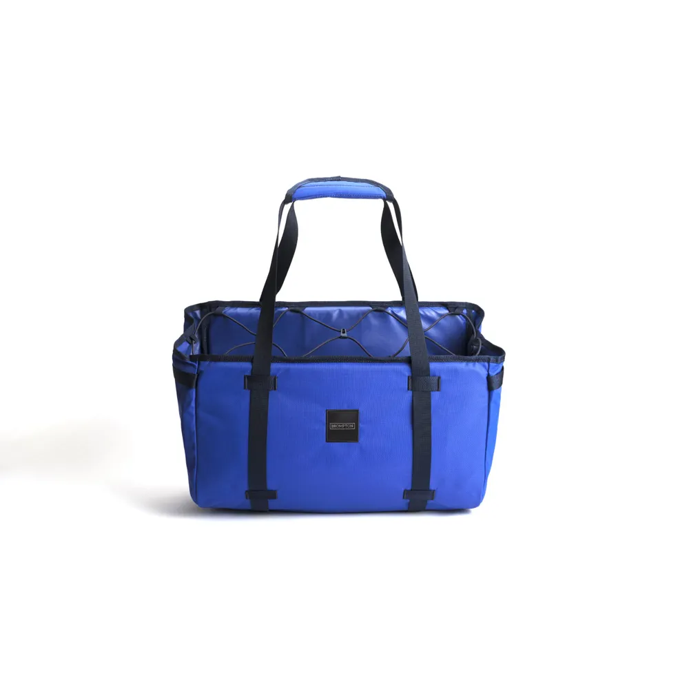uPRISE Bikes Brompton Basket Bag - Large - Blue | Price match, 365 day return s, 18-Month Warranty, Finance Available & Free UK Delivery