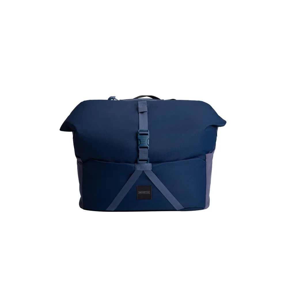 uPRISE Bikes Brompton Rolltop Bag - Large - Navy | Price match, 365 day returns, 18-Month Warranty, Finance Available & Free UK Delivery