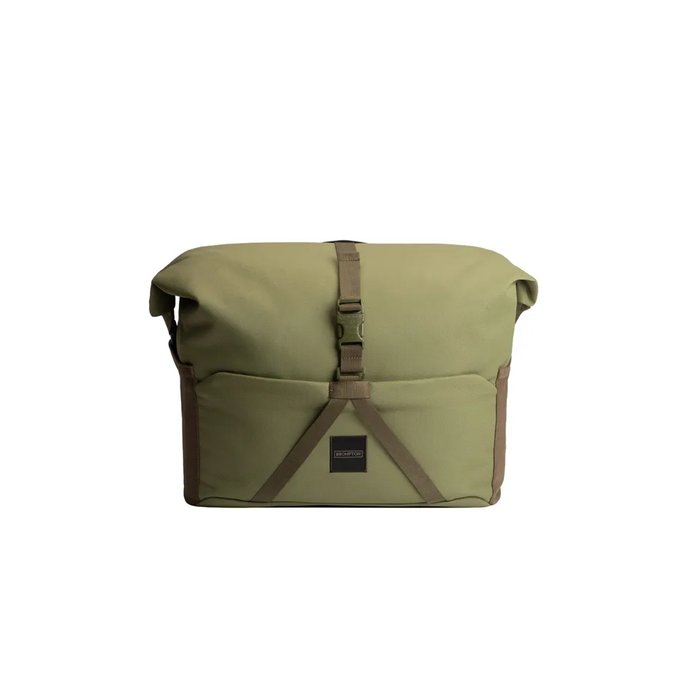 uPRISE Bikes Brompton Rolltop Bag - Large - Olive Green | Price match, 365 day returns, 18-Month Warranty, Finance Available & Free UK Delivery