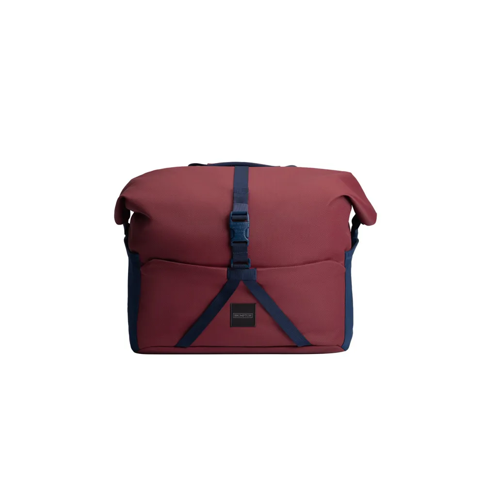 uPRISE Bikes Brompton Rolltop Bag - Large - Plum | Price match, 365 day return s, 18-Month Warranty, Finance Available & Free UK Delivery