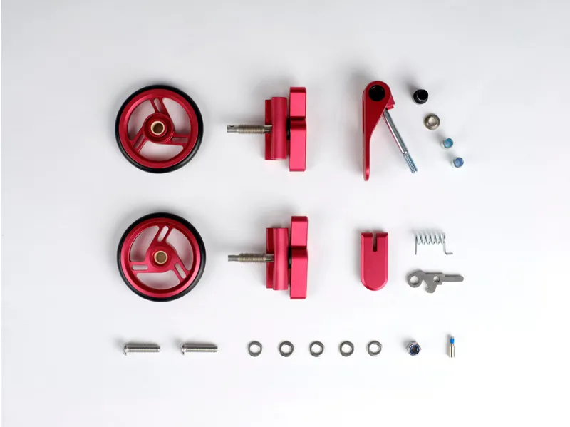 Brompton ColourLab Colour Touchpoint Set For A/C/P Bikes - Red