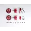 Brompton ColourLab Colour Touchpoint Set For A/C/P Bikes - Red