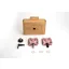 Brompton ColourLab Superlight Quick Release Pedals - Pink