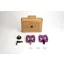 Brompton ColourLab Superlight Quick Release Pedals - Purple