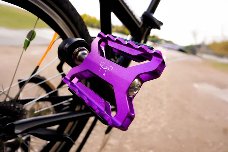 Brompton ColourLab Superlight Quick Release Pedals - Purple-2