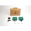 Brompton ColourLab Superlight Quick Release Pedals - Green