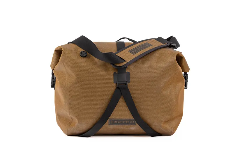 Brompton Waterproof 23 Litre Rolltop Bag - Large - Bronze-1