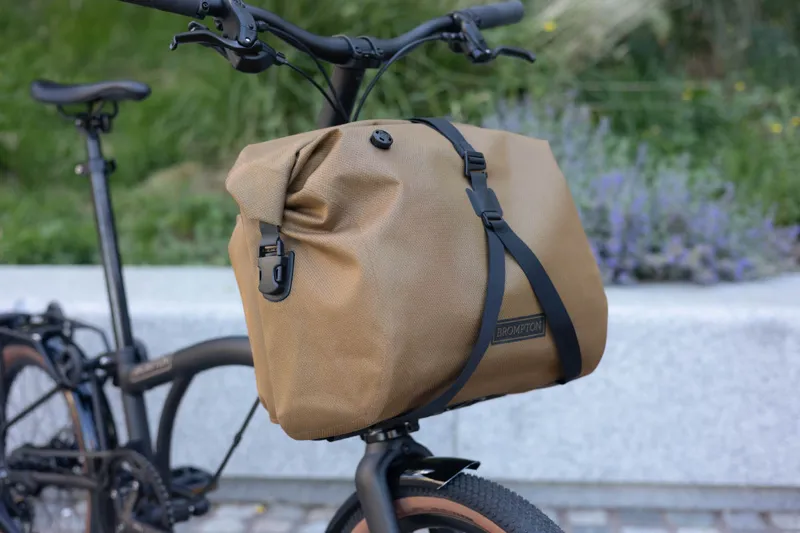 Brompton Waterproof 23 Litre Rolltop Bag - Large - Bronze-6