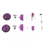 Brompton ColourLab Colour Touchpoint Set For G Line Bikes - Purple