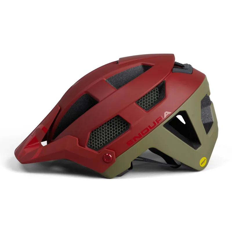 Endura SingleTrack Mips MTB Helmet - Brick Red