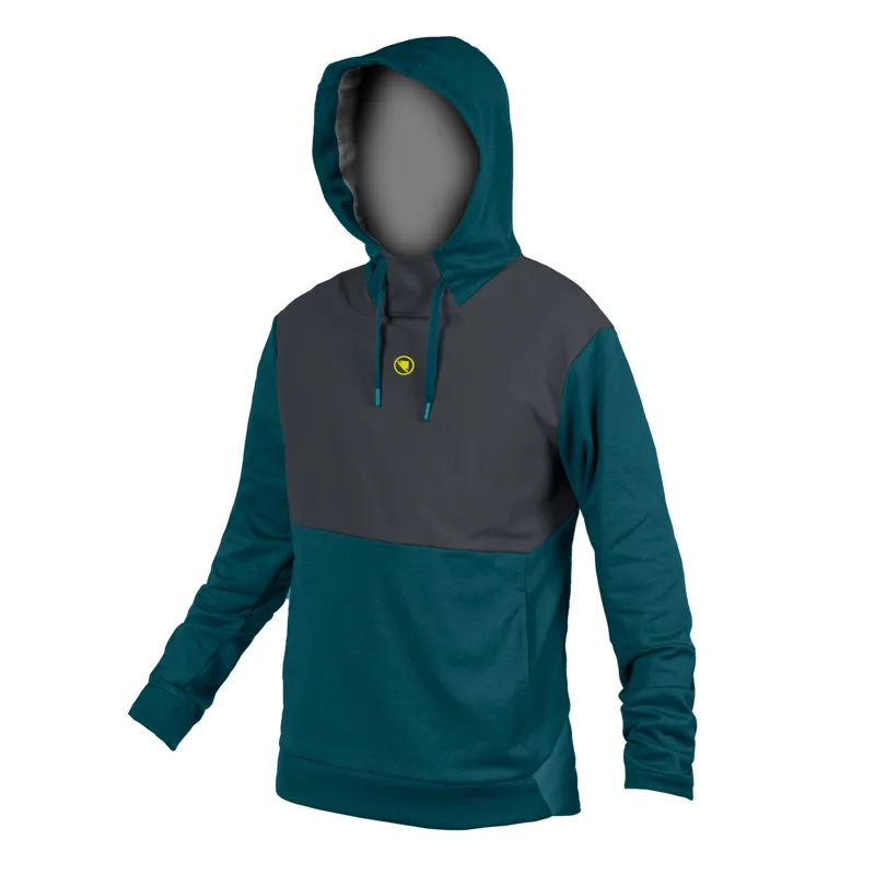 Endura Trailster Men's Technical Hoodie - Barra Blue