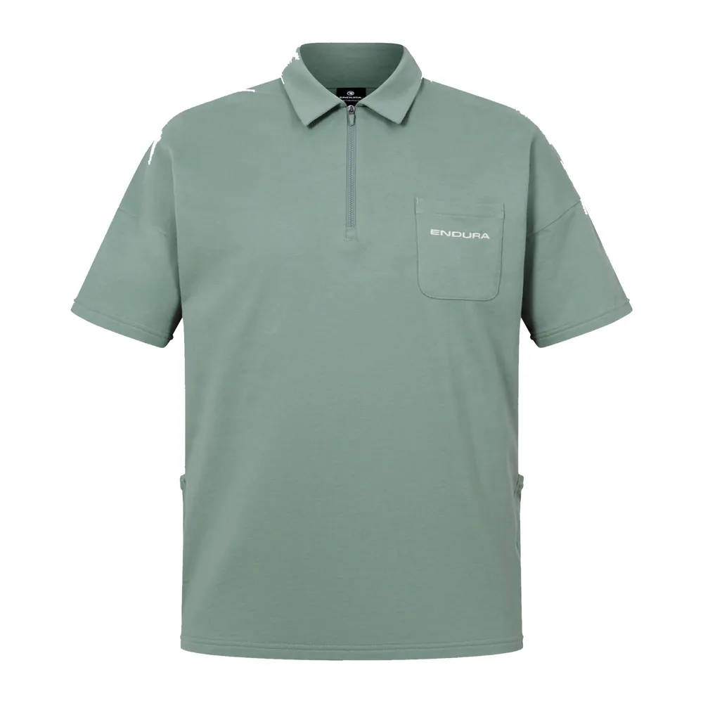 uPRISE Bikes Endura Forty1Thirty Men's Polo - Loch Green | Price match, 365 day returns, 18-Month Warranty, Finance Available & Free UK Delivery