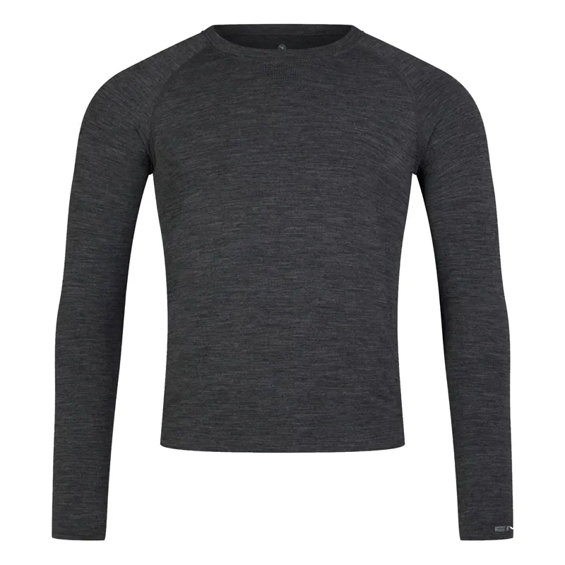 Endura BaaBaa Pro Long Sleeve Men's Base Layer - Grey